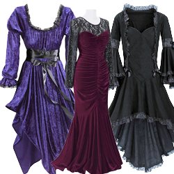 Plus Size Gothic Dresses