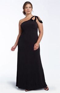 Plus Size Special Occasion Black Dress