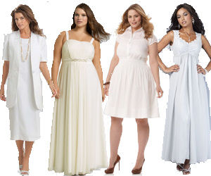 Plus Size White Dresses